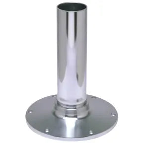 Garelick 75433S | Fixed Height Seat Pedestal - 24"H - Satin | 24.000"