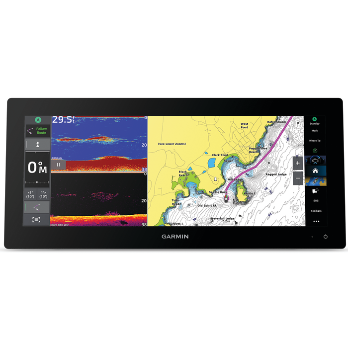 Garmin 010-03855-01 GPSMAP 1543xsv Ultrawide Combo GPS/Fishfinder GN+