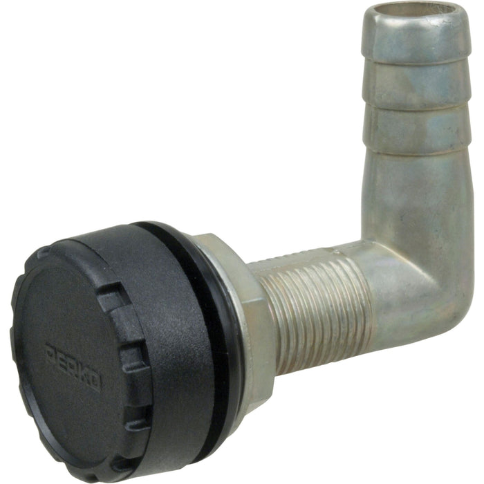 Perko 0571DP4BLK Tank Vent w/Swivel Elbow, Black