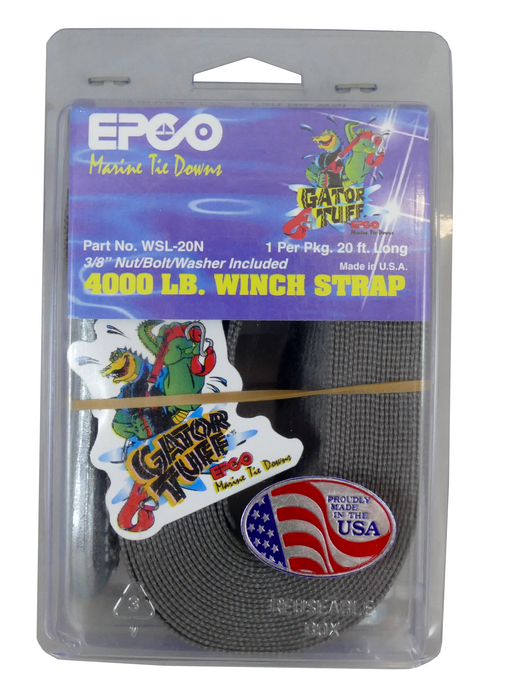 Epco WSL20N Strap Winch 20'