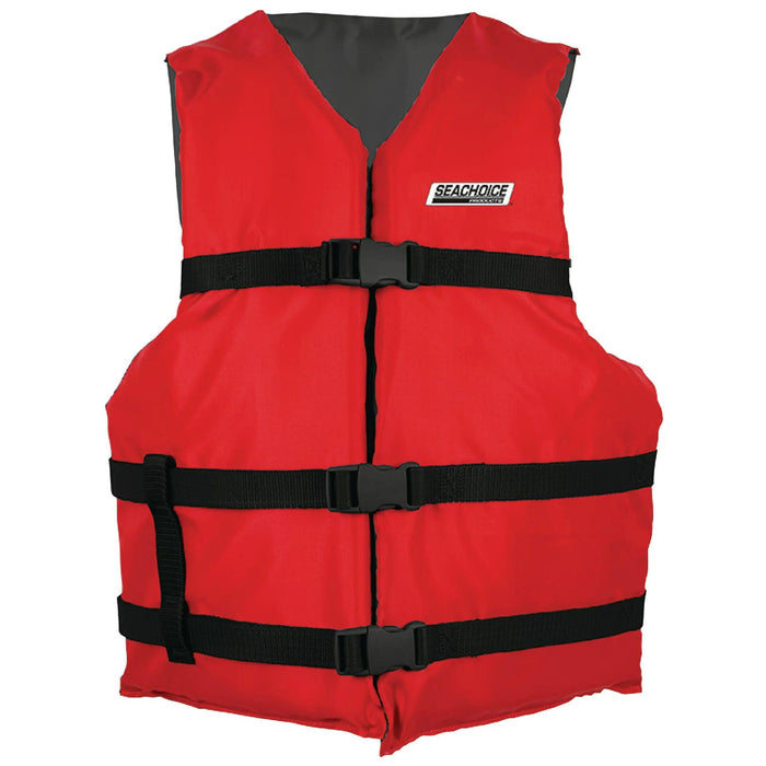 Seachoice General Purpose Life Vest 4-Pack With Bag
