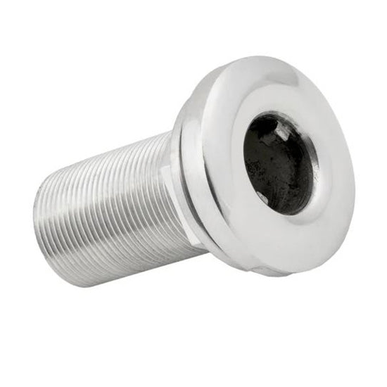 Whitecap S-3813 Thru Hull 2" Stainless Steel Capped Plastic