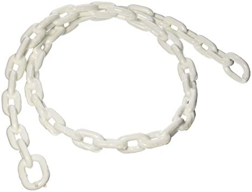 Greenfield Products 2116-W 5/16" x 5' Anchor Lead Chain White