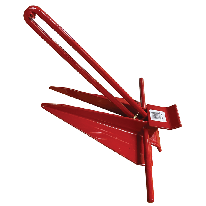 Greenfield Products 669-6-RD Fluke-Type Slip Ring Anchor PVC Coated
