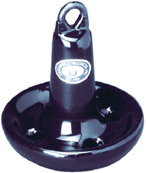 Greenfield Products 510-B Cast Iron Mushroom Anchor PVC Coated