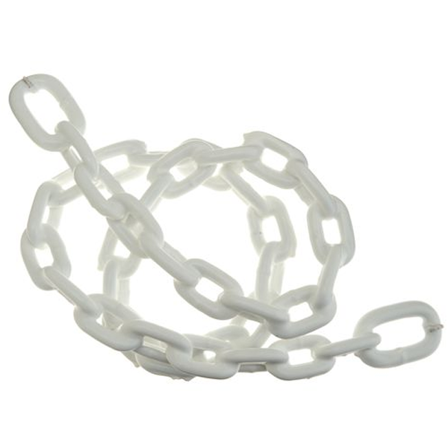 Greenfield Products 2115-W 1/4" x 4' Anchor Lead Chain White