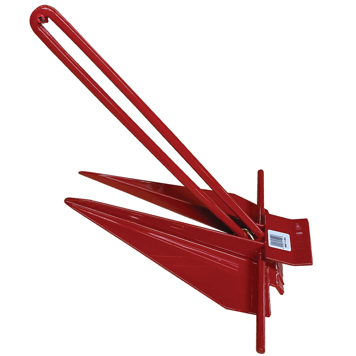 Greenfield Products 669-11-RD Fluke-Type Slip Ring Anchor PVC Coated