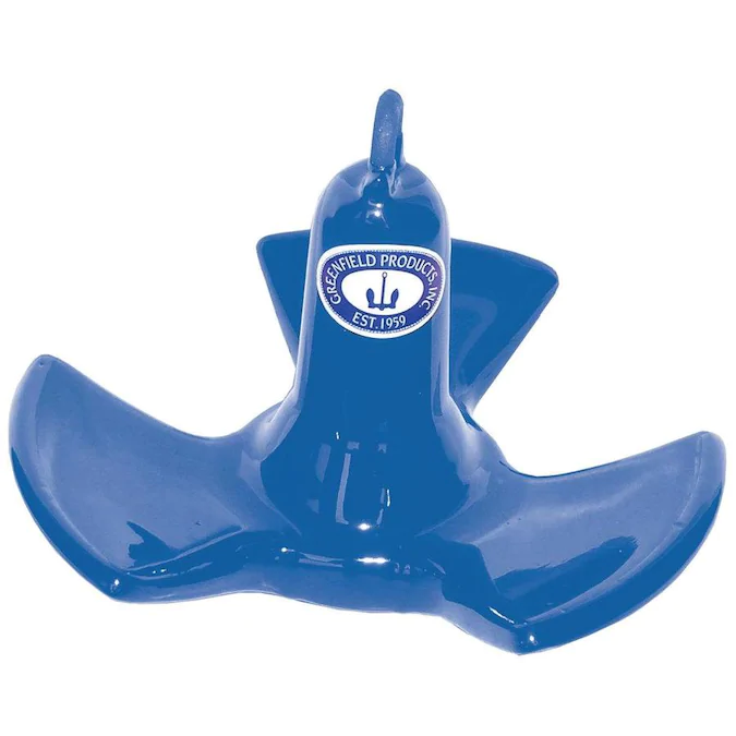 Greenfield Products 516-R Tri-Fluke River Anchor PVC Coated