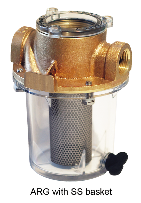 Groco ARG-3015-S ARG-S Series Raw Water Strainer 3" NPT 13.25"