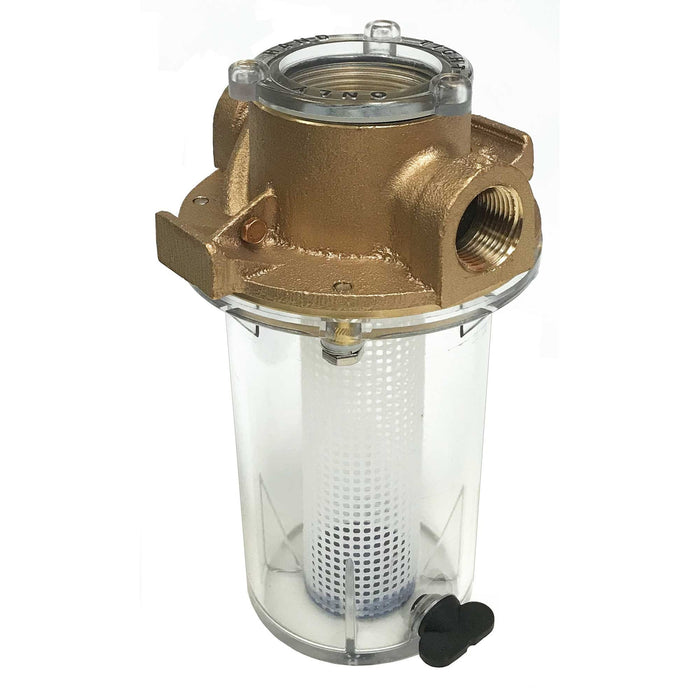 Groco ARG-2500-P ARG Bronze Strainer With Plastic Basket