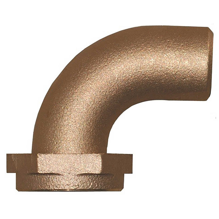 Groco TPC-1500 Bronze Tail Piece 90°, NPS Thread