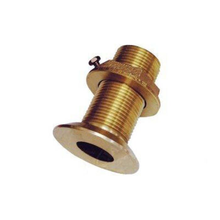 Groco FTH-1000-W FTH Bronze Flush Thru-Hull With Nut