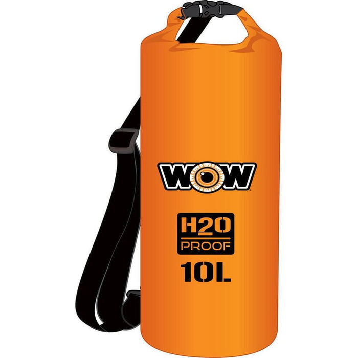 WOW H2O Proof Drybag w/Shoulder Strap, 20L Orange