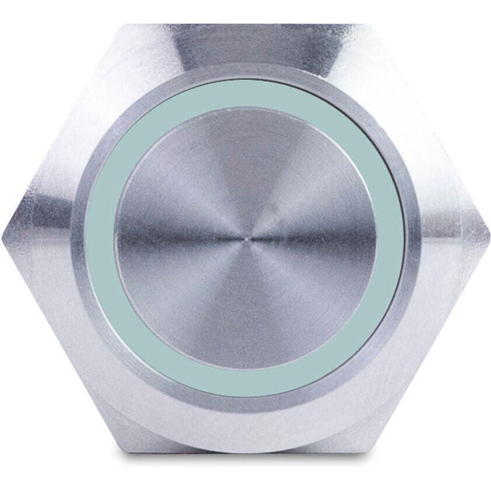 Sierra AV10040G Push-Button Switch, Off/On, Green Halo LED