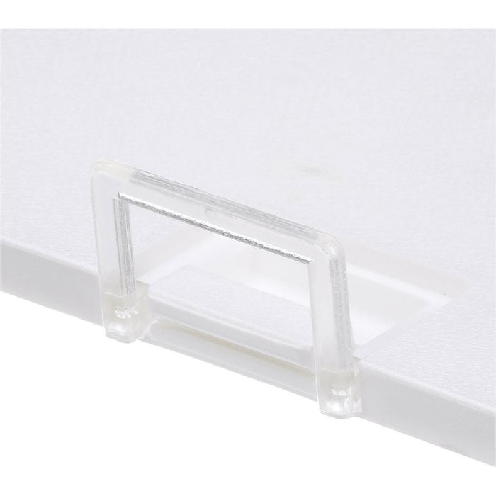 Seachoice 39141 Polypropylene 7" x 11" ID Hatch w/ Molded in 100 Degree SS Hinge