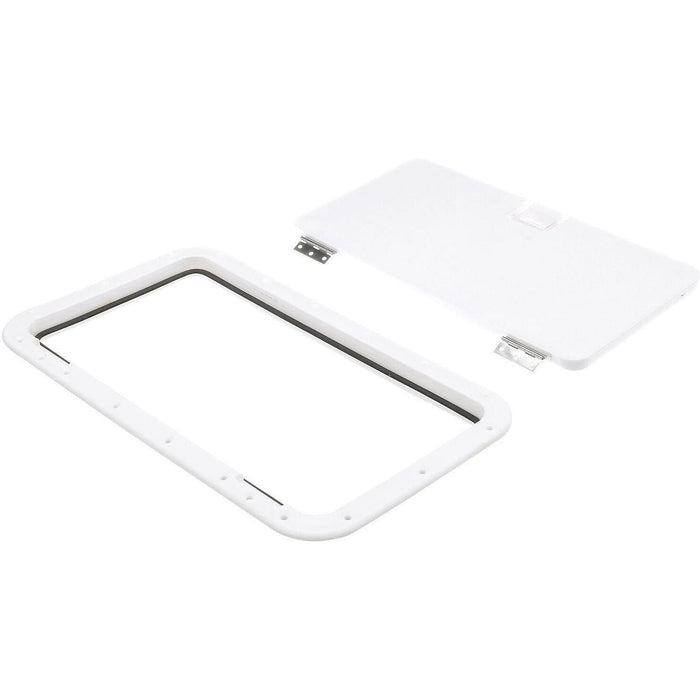 Seachoice 39161 10" x 20" ID Hatch Arctic White
