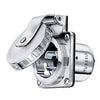 Hubbell 50 Amp 125 V Shore Power Inlet Stainless Steel