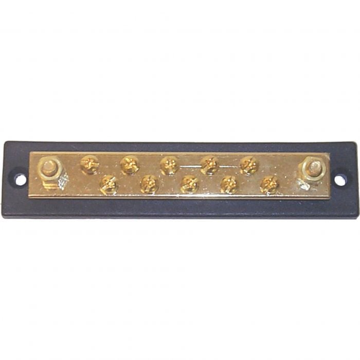 Sierra FS40750 Heavy Duty 10 Gang Bus Bar | 8-32 Terminal Screw