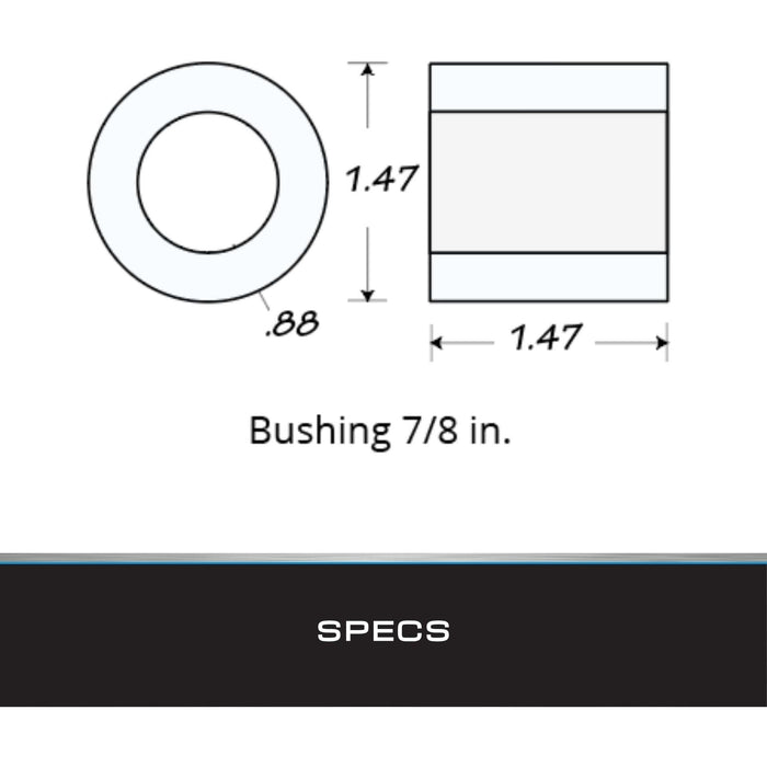 Tie Down Engineering 86119 Guide On's Sold As Pair w/ Mount Hardware Included