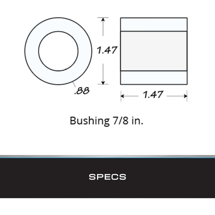 Tie Down Engineering 86440 Guide On's Sold As Pair w/ Mount Hardware Included