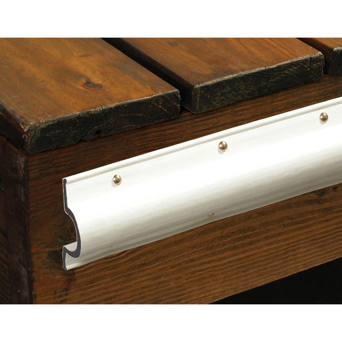 Taylor Made Products 46056 Taylor Heavy Duty Double Molded C-Shape Gard White