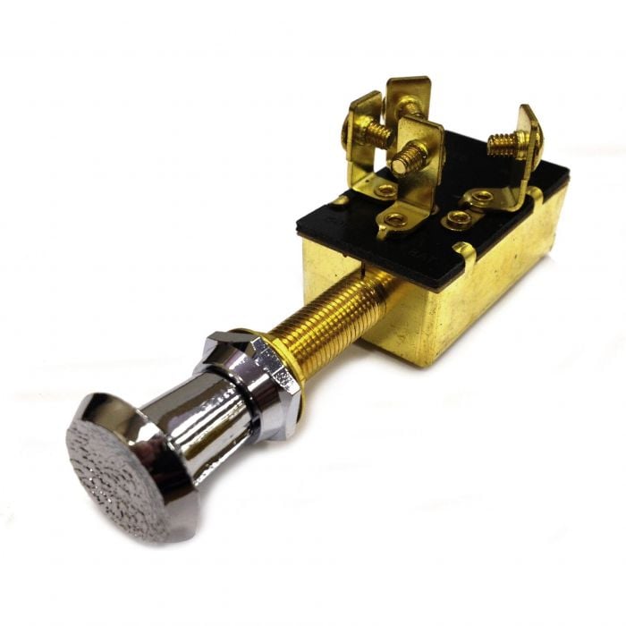 Sierra MP39610 Off/On/On SPDT 4 Screw Terminal Heavy Duty Push Pull Switch