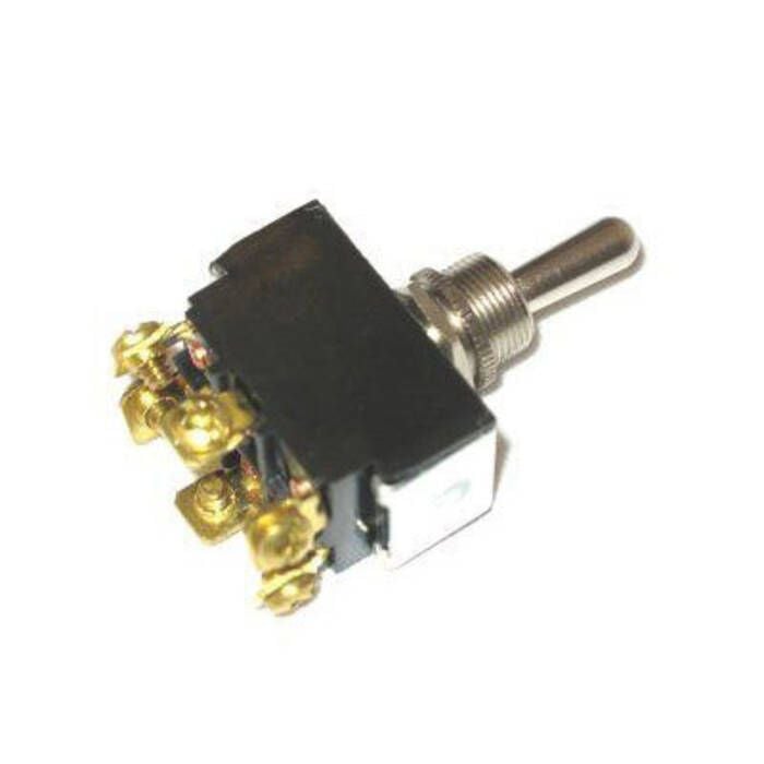 Cole Hersee 5592-BP On-Off-On Toggle DPDT-6 Screw