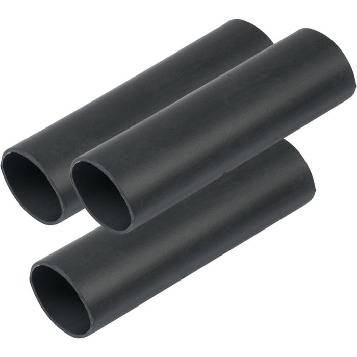 Ancor 327103 Marine Grade Heat Shrink Heavy Wall Battery Cable Tube for 2-4/0, 1" x 3" (2/Pack), Black