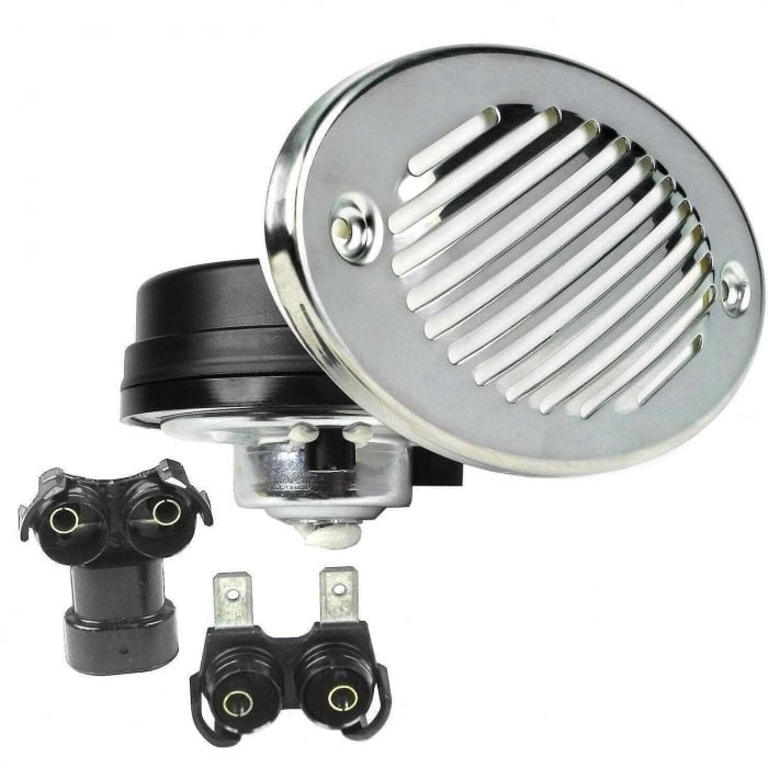 Seachoice 14571 Hidden Boat Horn, ABYC and NMMA Standard, Stainless Steel Cover