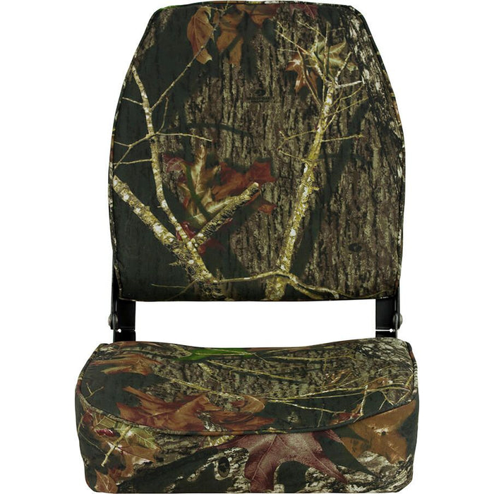 Springfield 1040646 High Back Folding Seat, Mossy Oak Break-Up