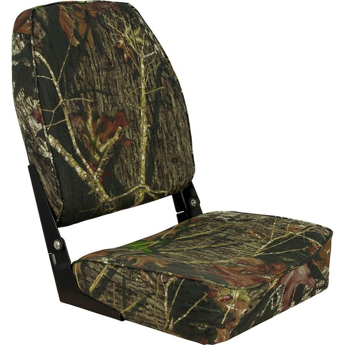 Springfield 1040646 High Back Folding Seat, Mossy Oak Break-Up