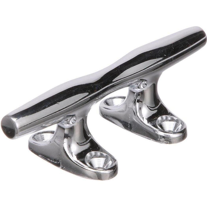 Seachoice 30481 Chrome Plated Zinc Hollow Base Cleat 4"