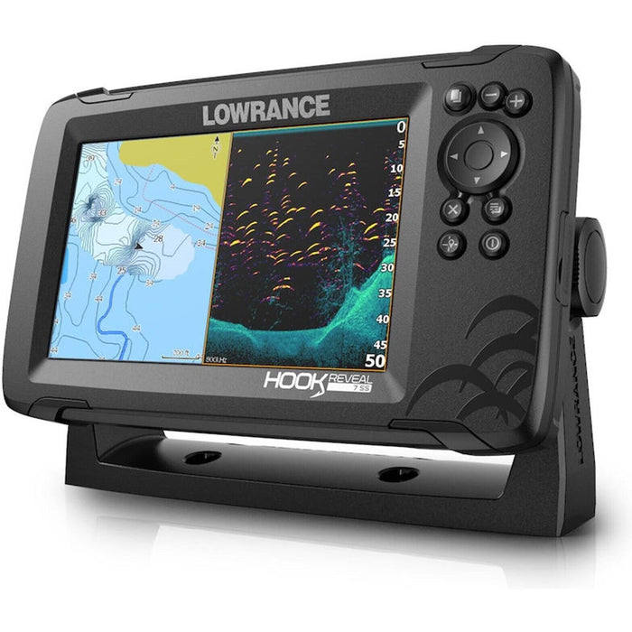 Lowrance 00015878001 Hook Reveal 7 Splitshot With All-Season Pack