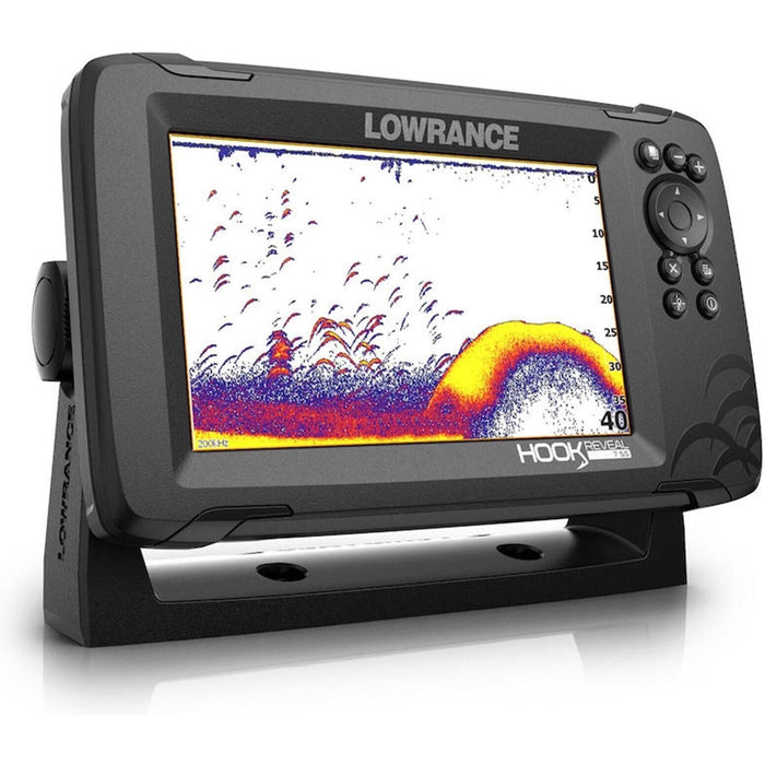 Lowrance 00015878001 Hook Reveal 7 Splitshot With All-Season Pack