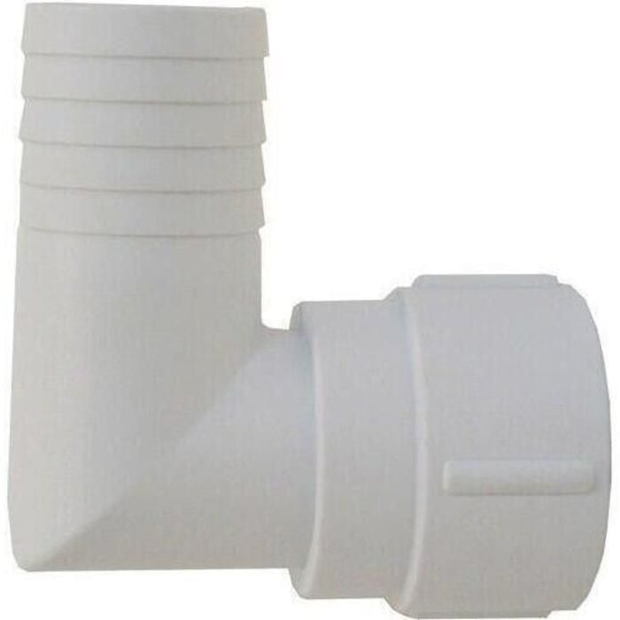 Rule 1205R Barbed Bilge Pump Port Fitting, 1" 90Â°