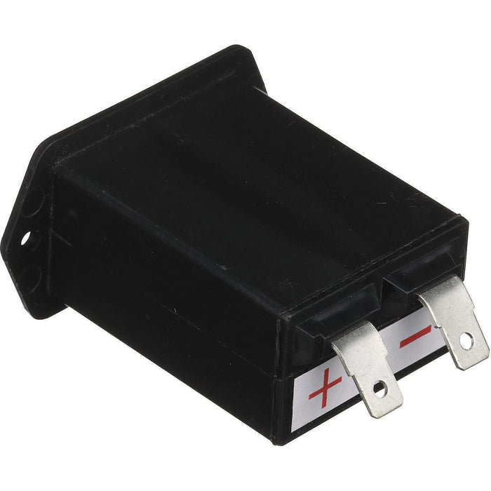 Seachoice 15321 Hourmeter Gauge for Boats, Rectangular, Black
