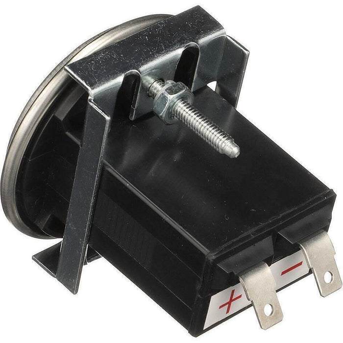 Seachoice 15301 Hourmeter Gauge for Boats, Round, 2 in., Stainless Steel Bezel