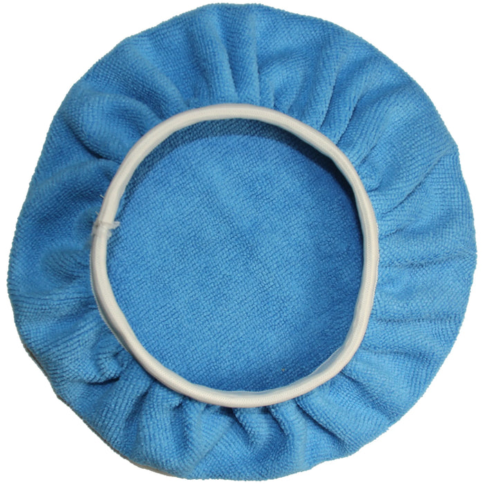 Captain's Choice – HT-15MF – Microfiber Orbital Bonnet - 9" Blue