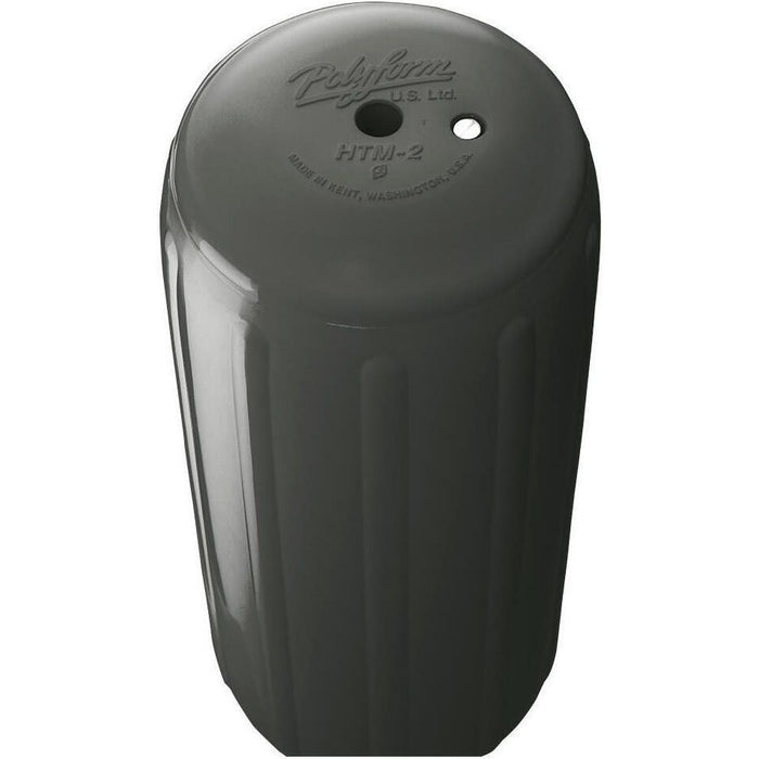 Polyform HTM-2 GRAPHITE Center Tube HTM Series Fender, 8.5" x 20.5"