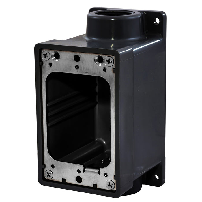 Hubbell HBL6083 Gray Thermoplastic FD Box