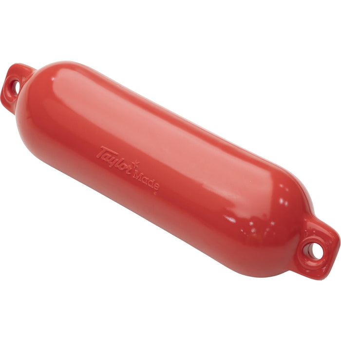 Taylor Made Products 551028 Taylor Hull Gard Inflatable Fender, 8-1/2" x 27", Red