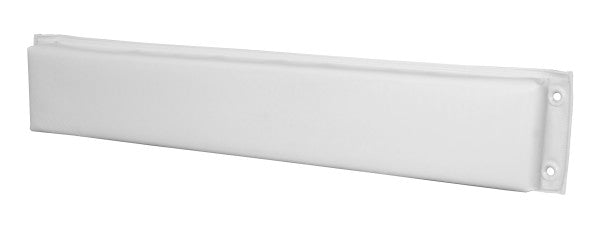 Taylor Made 348 Hull-Saver Vinyl Covered Dock Bumper, White (60"L x 8"T x 6"D)