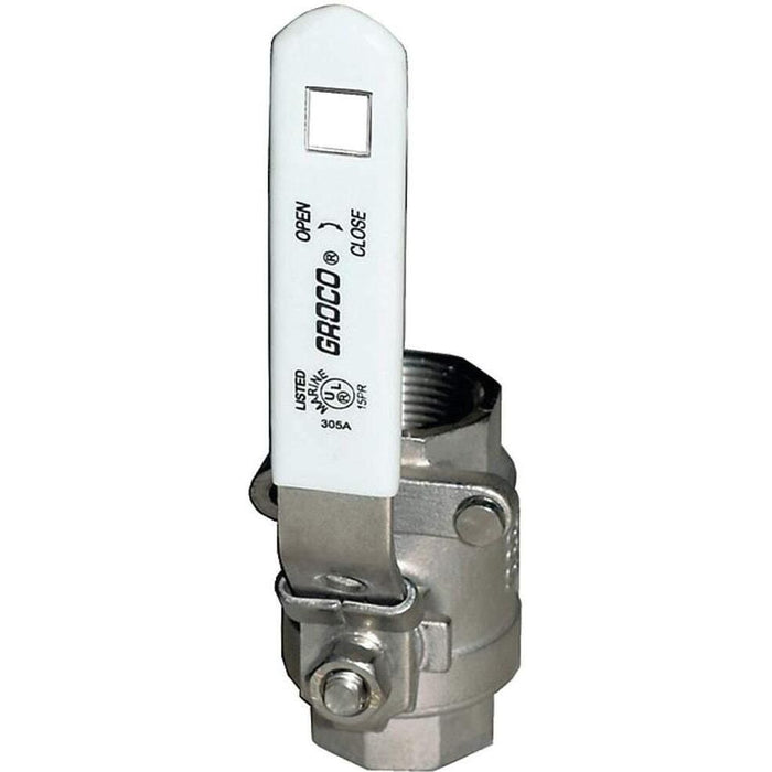 Groco IBV-375-S In-Line Check Value, SS, 3/8"