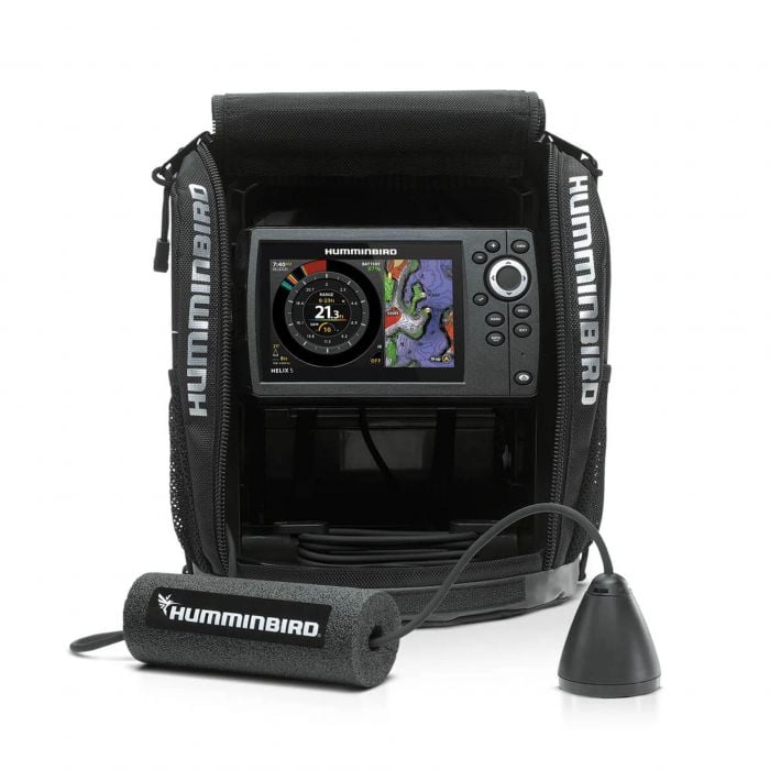 Humminbird 411730-1 Ice Helix 5 CHIRP GPS G3 Fishfinder & Chartplotter