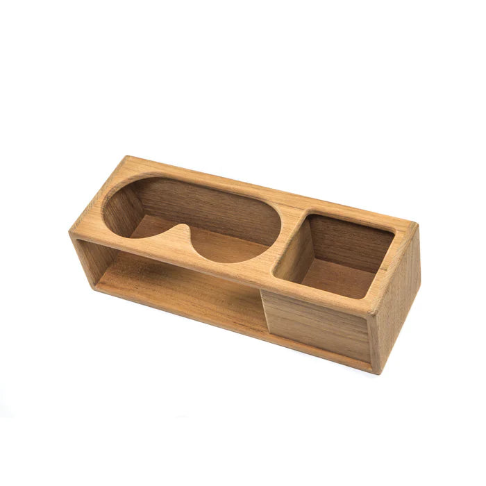 Whitecap Teak Two Insulated Drink/Binocular Rack w/Tray