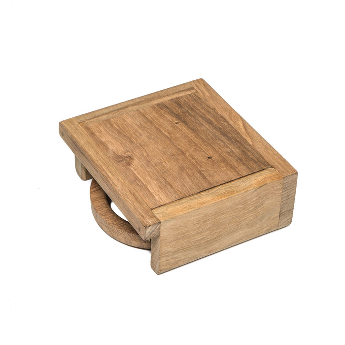 Whitecap Teak Folding Drink Holder