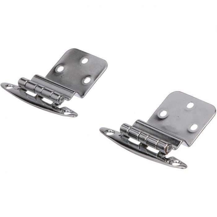 Seachoice 34601 Chrome Plated Brass Inset Hinge 2-3/4" x 2-1/8"