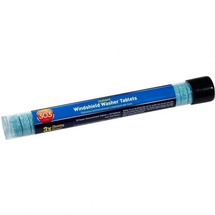 Gold Eagle 230371 303 Instant Windshield Washer Tablets, 25/pk