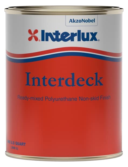 International Paint YJC089/QT Interdeck Non Skid Finish, Cream, Qt.
