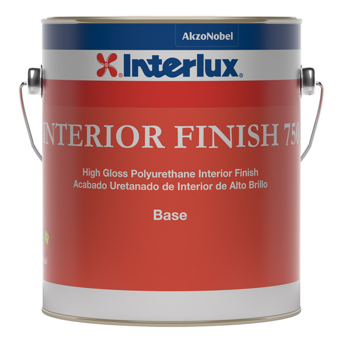 International Paint YIC755/1 Interior Finish 750 Topside Paint, 9010 White Base, Gal.